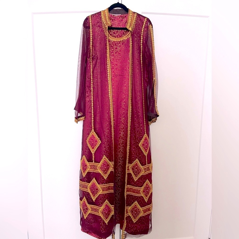 Beautiful Moroccan 🇲🇦 North African Takchita / Thobe/ Jilbab /Kaftan dress